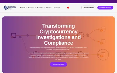 Website screenshot of Company (2026-04-29)
