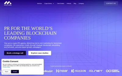 Website screenshot of Company (2026-04-29)