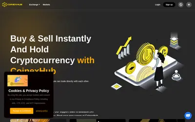 Website screenshot of Exchange (2026-04-29)