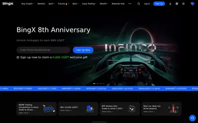 Website screenshot of Exchange (2026-04-29)