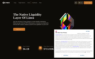 Website screenshot of Exchange (2026-04-29)