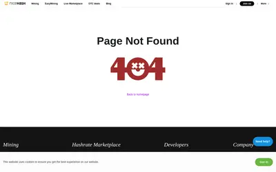 Website screenshot of Exchange (2026-04-29)