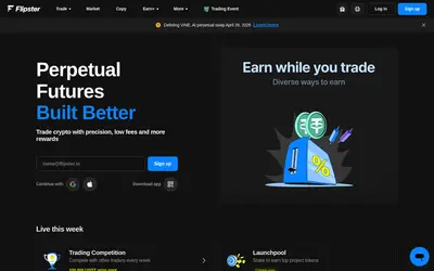 Website screenshot of Exchange (2026-04-29)