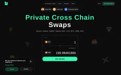 Website screenshot of Exchange (2026-04-29)