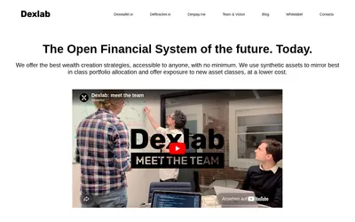 Website screenshot of Exchange (2026-04-29)