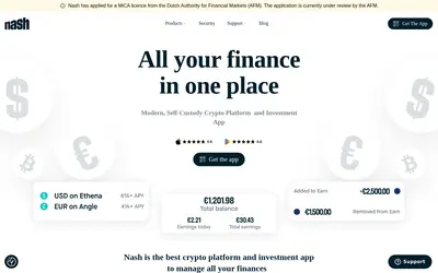Website screenshot of Exchange (2026-04-29)