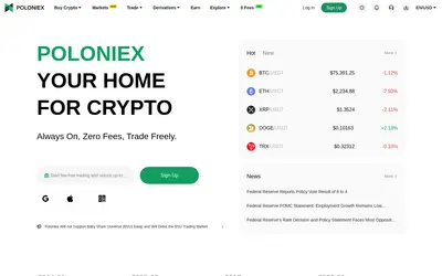 Website screenshot of Exchange (2026-04-29)