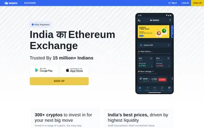 Website screenshot of Exchange (2026-04-29)