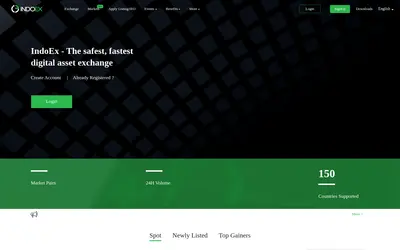 Website screenshot of Exchange (2026-04-29)
