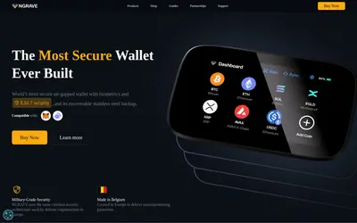 Website screenshot of Wallet (2026-04-29)