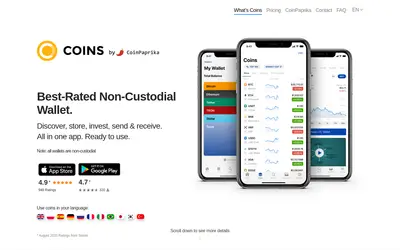 Website screenshot of Wallet (2026-04-29)