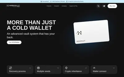 Website screenshot of Wallet (2026-04-29)