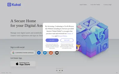 Website screenshot of Wallet (2026-04-29)