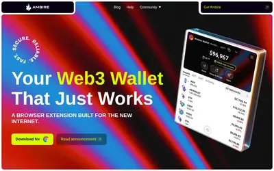 Website screenshot of Wallet (2026-04-29)