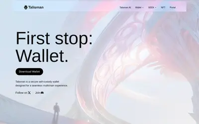 Website screenshot of Wallet (2026-04-29)