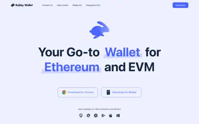 Website screenshot of Wallet (2026-04-29)
