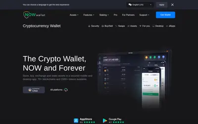 Website screenshot of Wallet (2026-04-29)