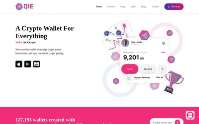 Website screenshot of Wallet (2026-04-29)