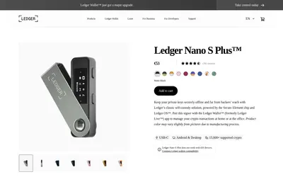 Website screenshot of Wallet (2026-04-29)