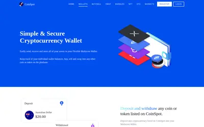 Website screenshot of Wallet (2026-04-29)