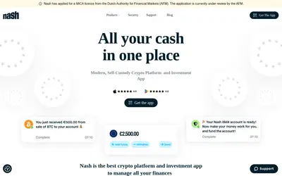 Website screenshot of Wallet (2026-04-29)