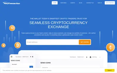Website screenshot of Wallet (2026-04-29)